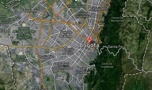 Mapa de Bogotá Mapa de Bogotá