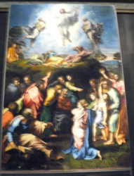 La Transfiguración, importante y bella obra de Rafael