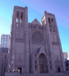 Grace Cathedral es uno de los templos religiosos más destacados de la ciudad de San Francisco.