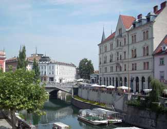 Liubliana es una bellísima ciudad ligada a su río
