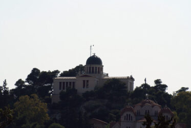 El Observatorio Astronómico y la Basílica de Agía Marina