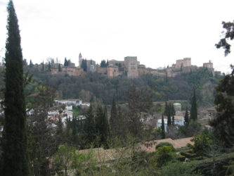 Impresionante vista de la Alhambra desde el Sacromonte