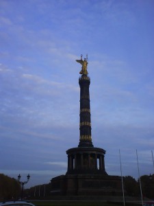 La imponente columna de la Victoria berlinesa.