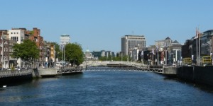 El río Liffey y su desembocadura forman parte de la historia de Dublín.