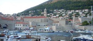 El famoso puerto viejo de Dubrovnik