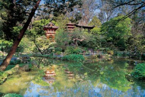 Podemos visitar el maravilloso japanese tea garden