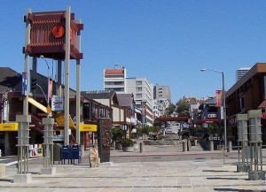 Vista de uno de los bellos rincones de Japantown.